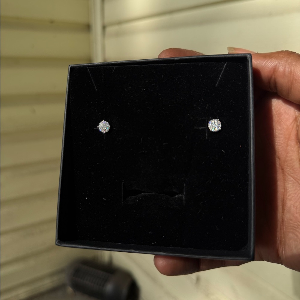 Elegant Silver Stud Earrings